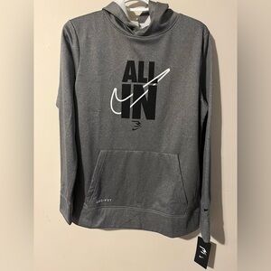 Nike Gray Dri-FIT Sweatshirt
